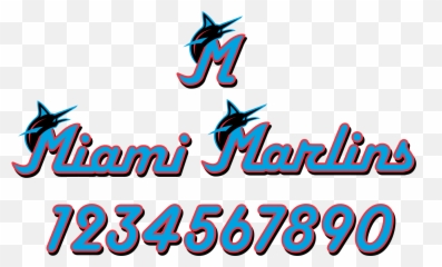 Redesign Of The Miami Marlins Redesign - Concepts Chris Calligraphy Emoji,Miami Dolphins Emoji