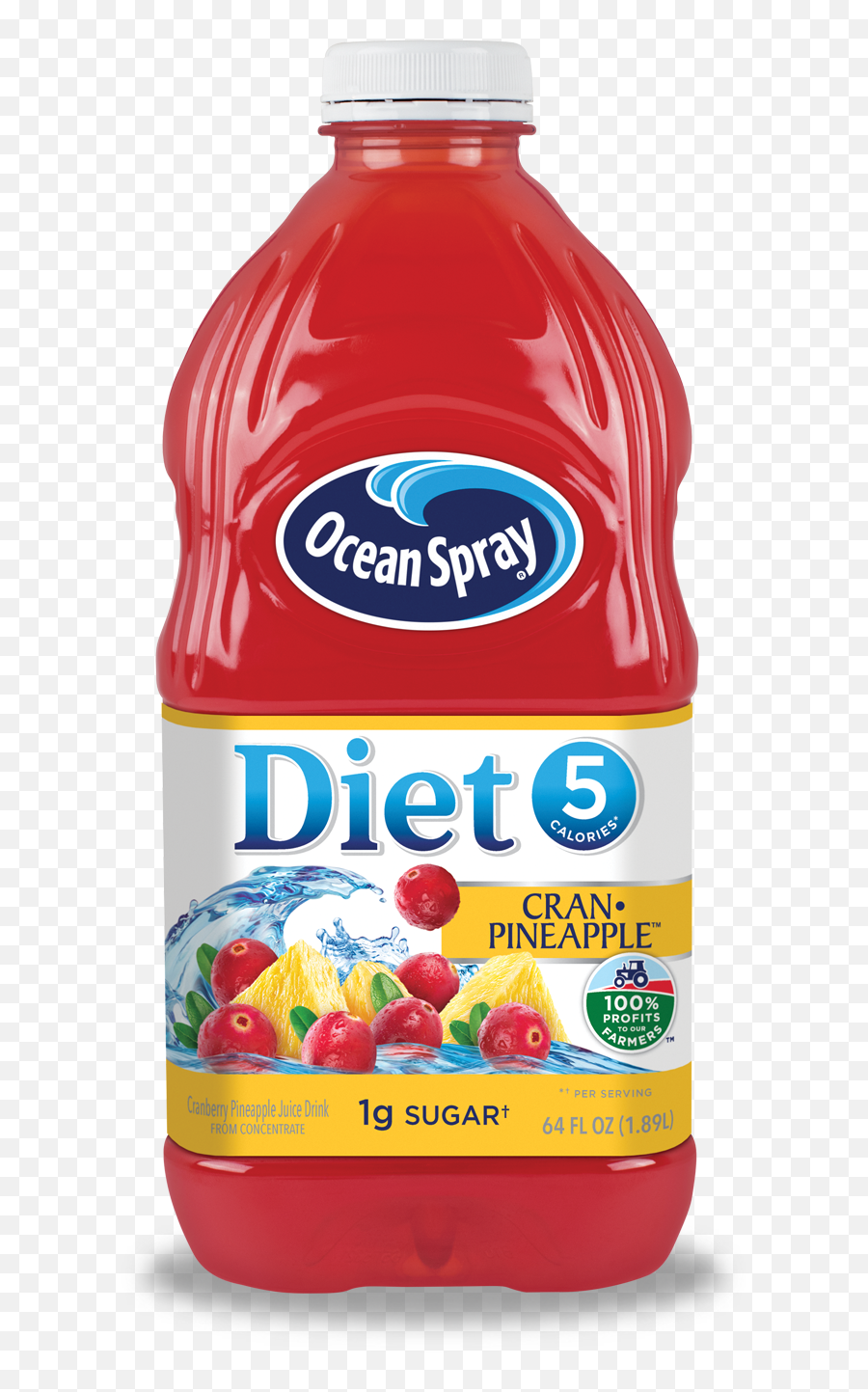 Diet Cranu2022pineapple Juice Drink Ocean Spray - Ocean Spray Ruby Red Grapefruit Juice Emoji,Pineapple Emoji