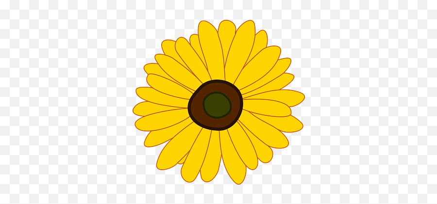 Free Yellow Flowers Flower Vectors - Flower Of Plant Clipart Emoji,Daisy Emoji