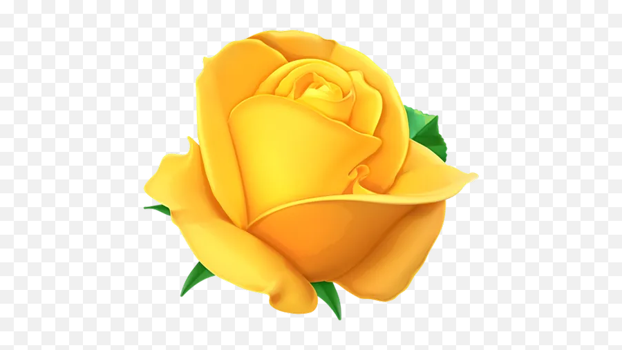 Roses Stickers - Yellow Rose Png Clipart Emoji,Dead Rose Emoji