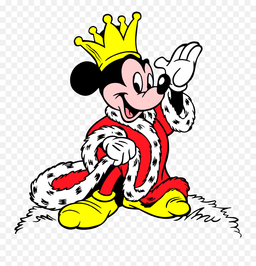 Mickey Rei Png - Mickey Mouse King Transparent Png Rei Coloring Page ...