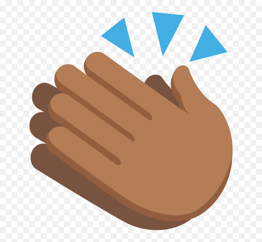 Clapping Hands Emoji Clipart - Transparent Clap Emoji Png,Emoji Clapping