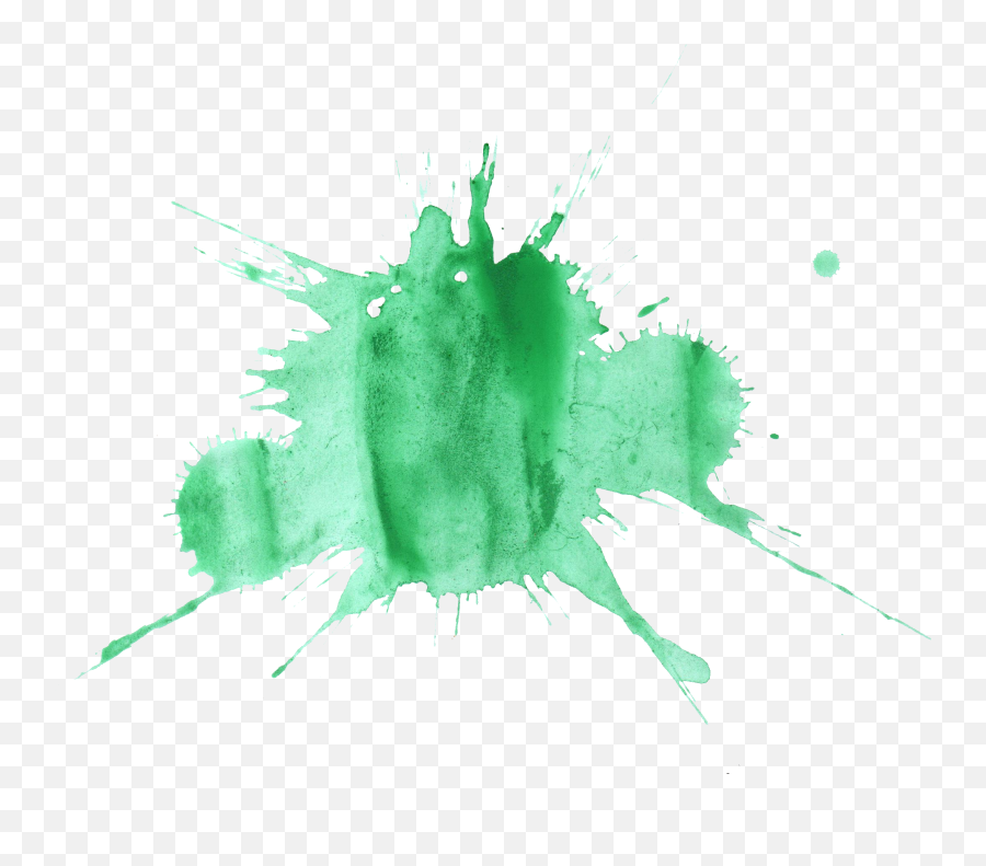 A Green Paint Blob Background Green - Watercolor Splash Green Png Emoji,Spray Paint Emoji