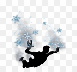 Rare Snowflakes Skydiving Trail Fortnite Cosmetic Tier 6 - Holly And Divey Fortnite Emoji,Snowflake Emoji Png