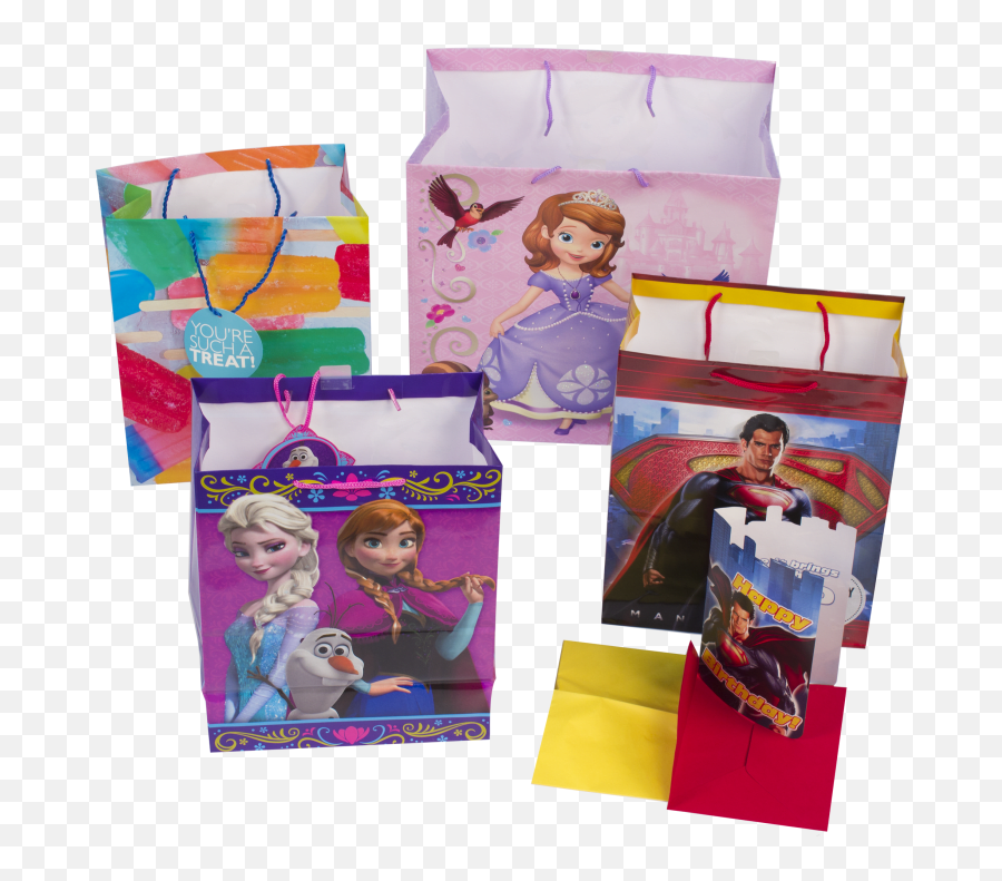 Hallmark Bundle Ou0027 Gift Bags - Gift Bags For Childrenu0027s Fictional Character Emoji,Emoji Gift Wrap