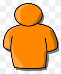 Body Upper Chest Shoulders Orange - Person Images Clip Art Emoji,Knife Shower Emoji