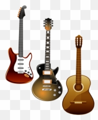 Transparent Background Pumpkin Guitar - Transparent Background Guitars Png Emoji,Acoustic Guitar Emoji