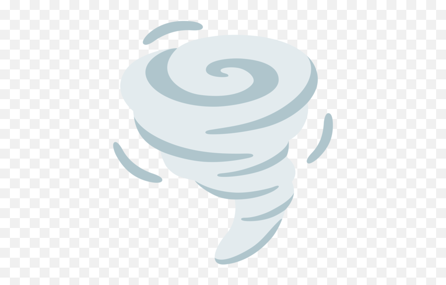 Tornado Emoji - Illustration,Tornado Emoji
