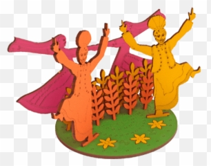 Happy Clipart Baisakhi Happy Baisakhi - Baisakhi Clipart Emoji,Khanda Emoji