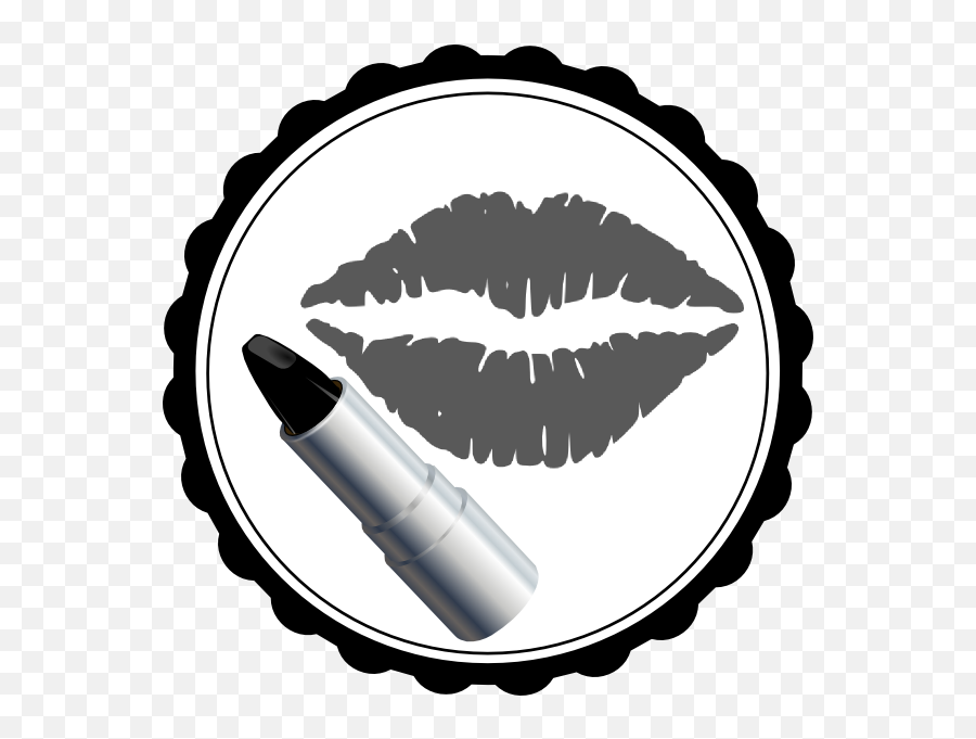 Kiss Clipart Makeup Lip Kiss Makeup - Lip Kiss Kiss Drawing Emoji,Kiss Emoji Makeup