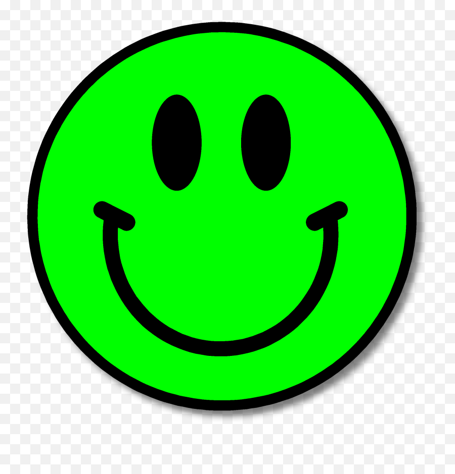 9602 Smiley Free Clipart - Green Smiley Face Emoji,Disgust Emoji
