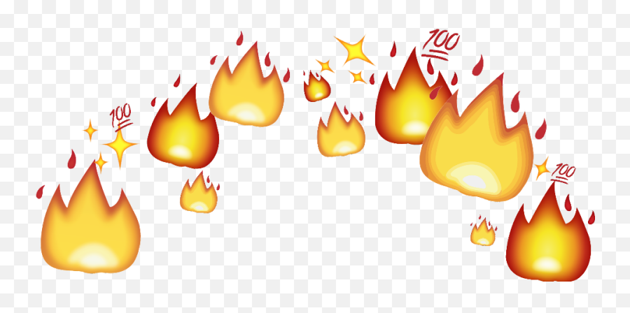 Love - Crown Picsart Emoji,Flame Emoji Png