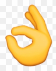 Whats The Best Vagina Emoji - Ok Hand Png