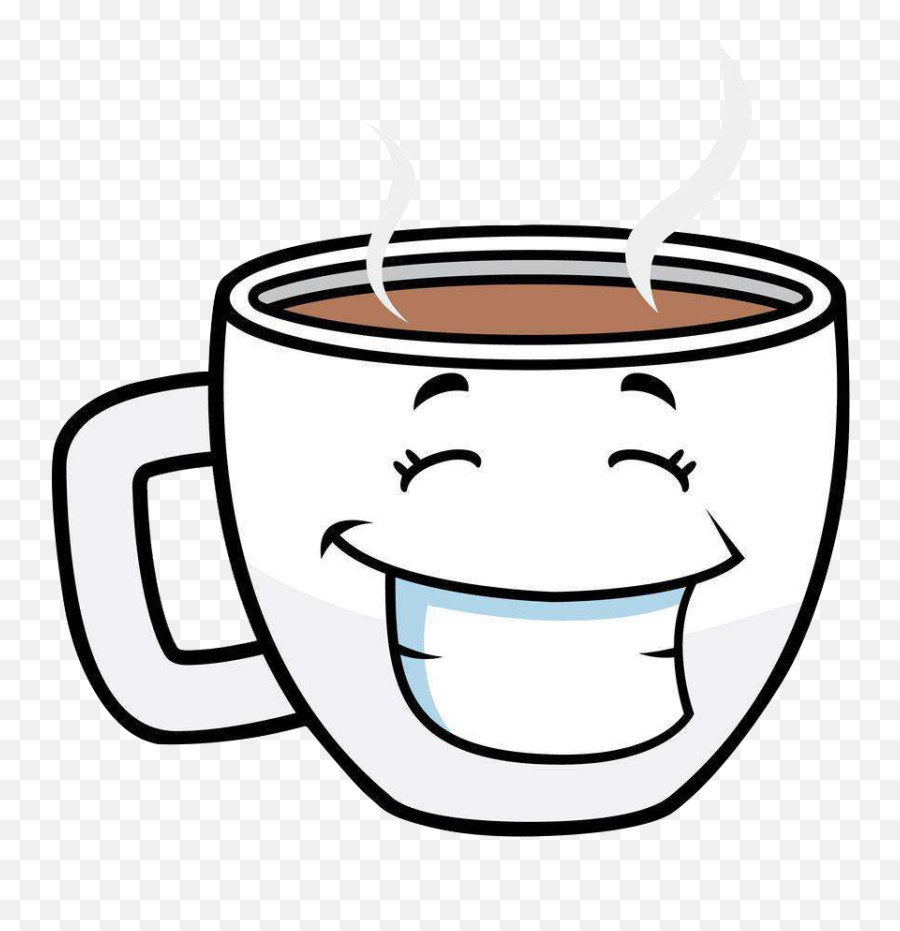 Mug - Cartoon Coffee Mug Png Emoji,Cafe Emoji