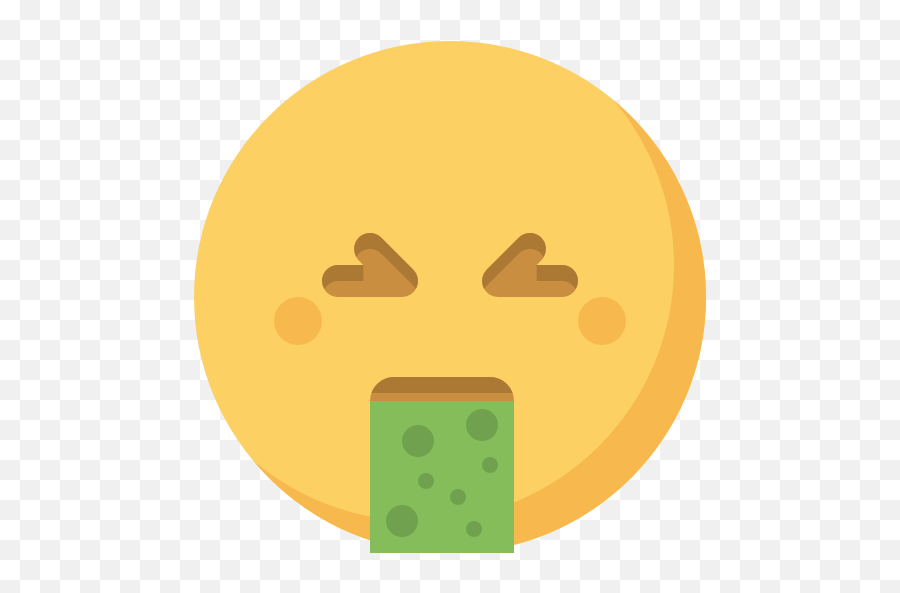 Vomitando - Icon Emoji,Emoticon Vomitando