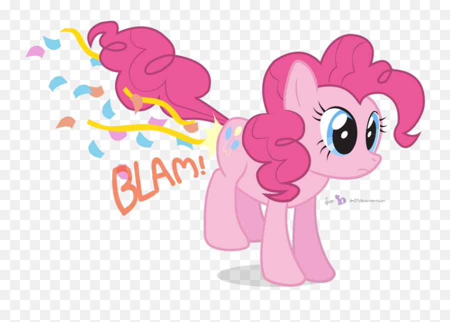 Confetti Clipart Confetti Cannon - Friendship Is Magic Pinkie Pie Emoji,Party Confetti Emoji