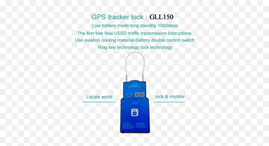 Gps Container Tracking With Locklong Battery Life Gps - Gps Reisacher Emoji,Bb Emoticons