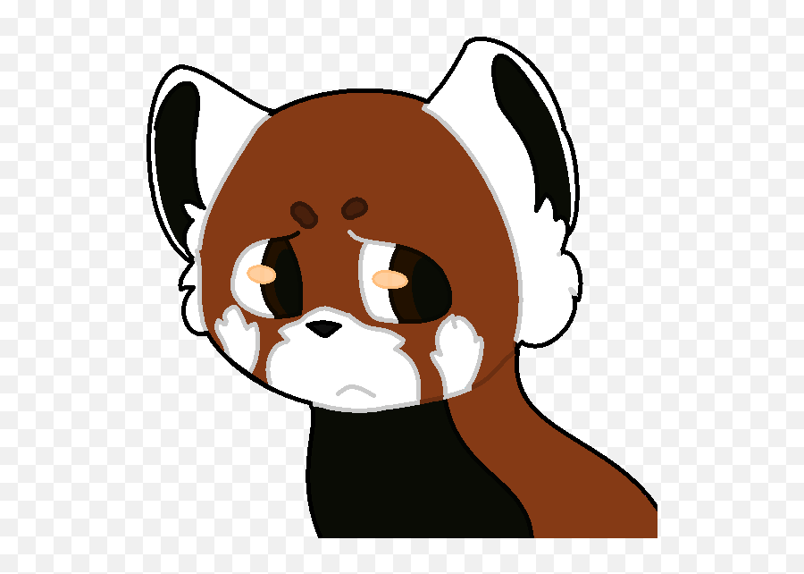 Drawing Pandas Emoji Transparent Png - Perler Bead Easy Red Panda,Red Panda Emoji