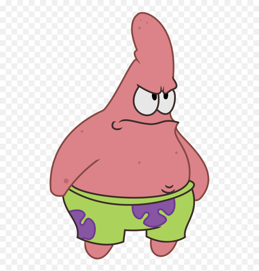 Patrick Png - I Am Angry So I Made An Angry Patrick Angry Patrick Png Emoji,Facebook Angry Emoji Meme