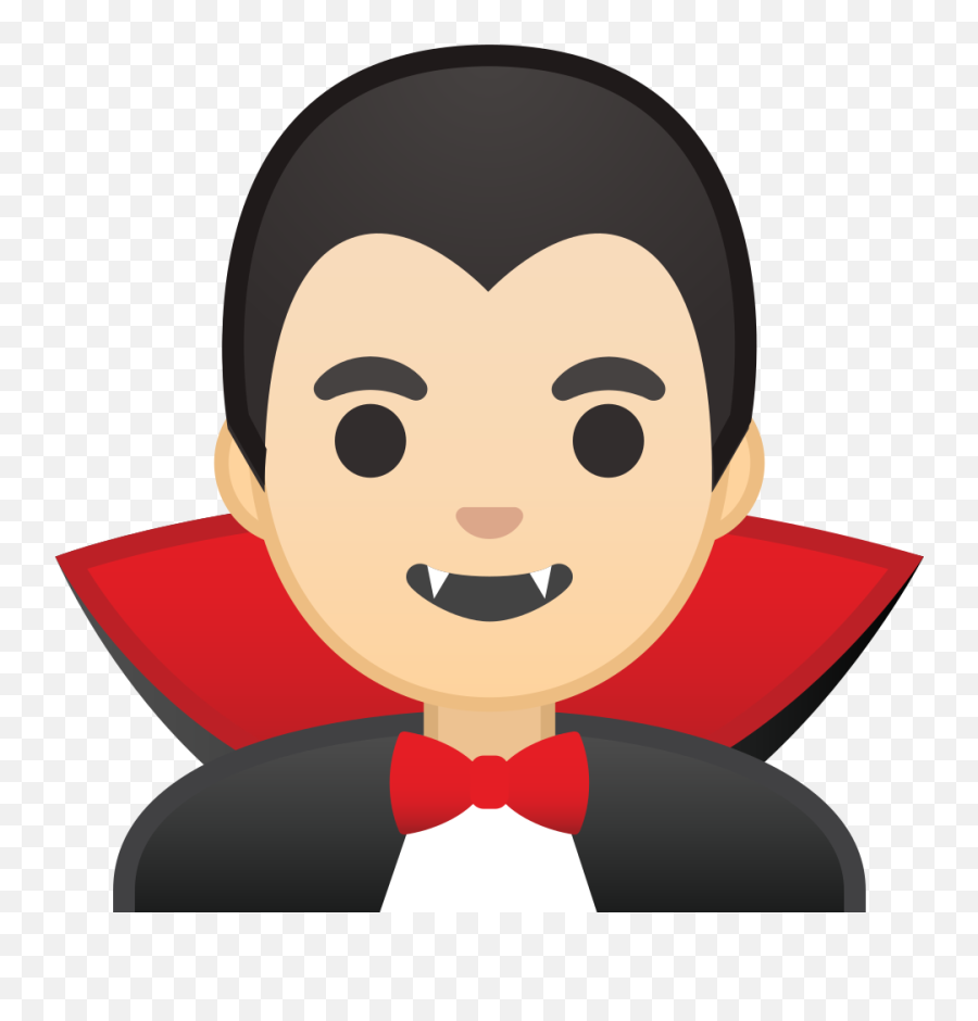 Man Vampire Light Skin Tone Icon - Vampire Emoji,Light Skin Emoji