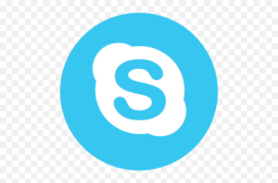 Skype Logo Icon Free Download - Logo Twitter Png Transparente Emoji,Skype Hidden Emoji
