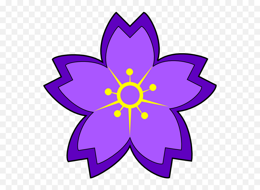 10 Flower Clipart Purple Pics To Free Download On Animal Maker - Clipart Flower Purple Emoji,Violet Flower Emoji