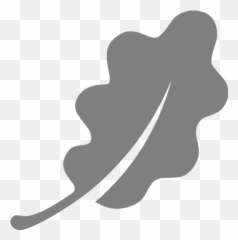 Gray Leaf 2 Icon - Free Gray Leaf Icons Oak Tree Leaf Icon Emoji,Snowflake Sun Leaf Leaf Emoji