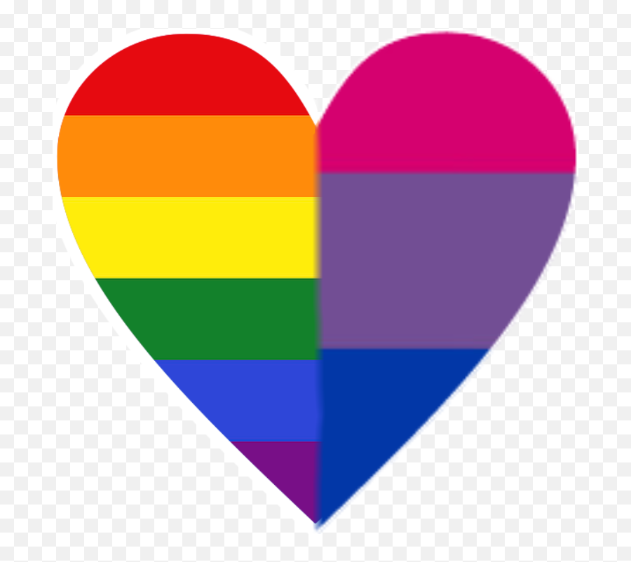 Questioning Heart Because Im Honestl - Graphic Design Emoji,Gay Pride Heart Emoji