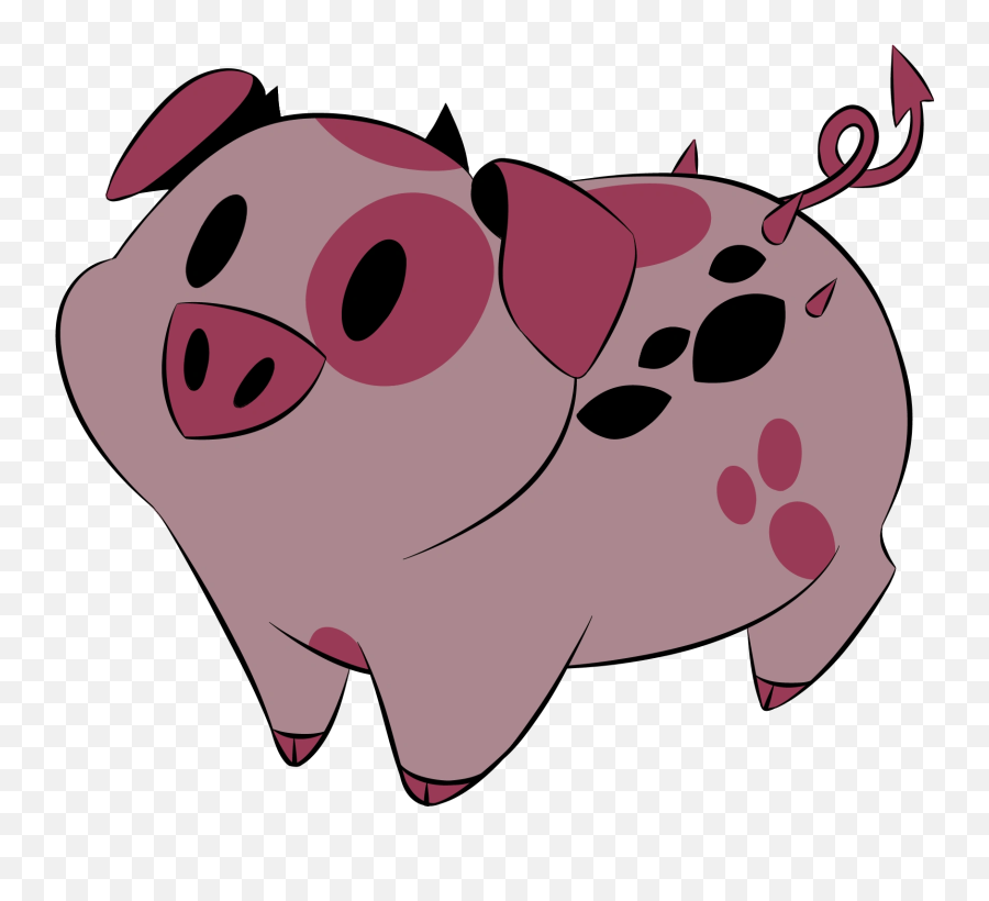 Fat Nuggets Hazbin Hotel Wiki Fandom - Domestic Pig Emoji,Woman And Pig Emoji