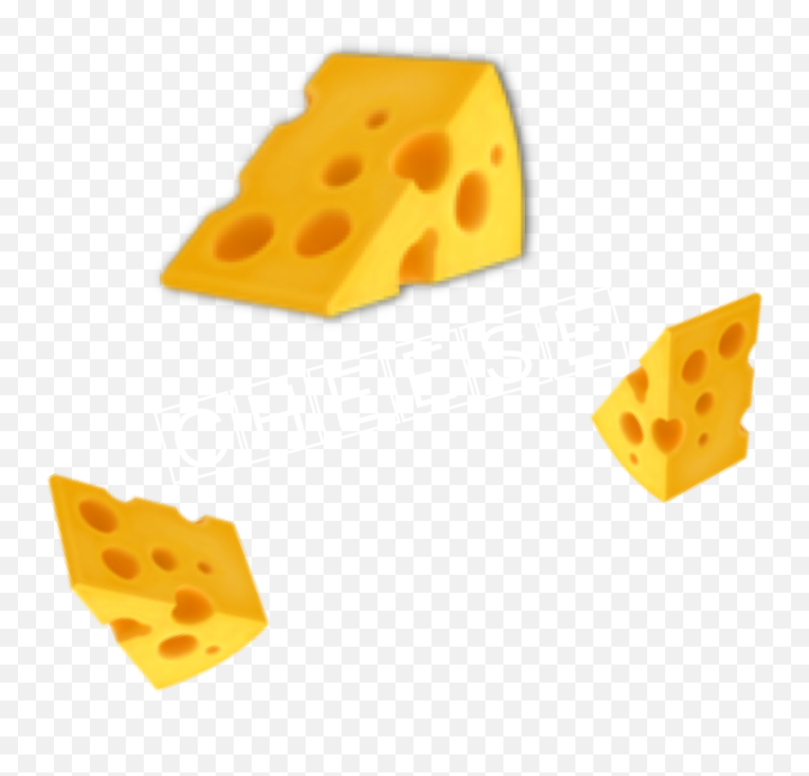 Sticker - Dot Emoji,Cheese Emoji