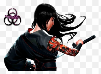 Download Samurai PNG Image for Free - Female Png Emoji