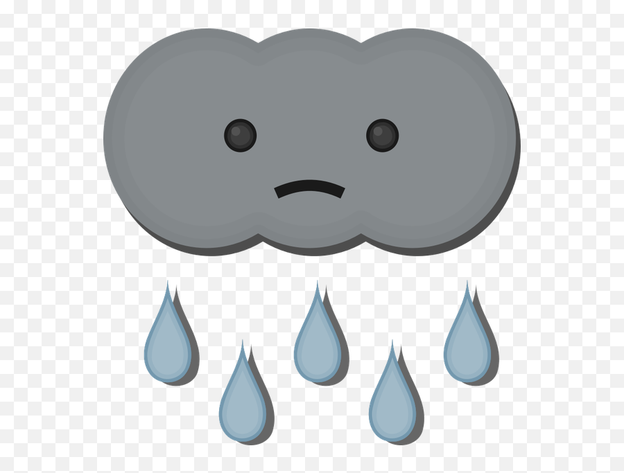 What Is The Saddest Colour - Quora Sad Rain Cloud Clipart Emoji,Colours That Represent Emotions