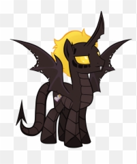 Horn Clipart Demon Horn - Demon Pony Oc Png Download Demon Pony Emoji,French Horn Emoji