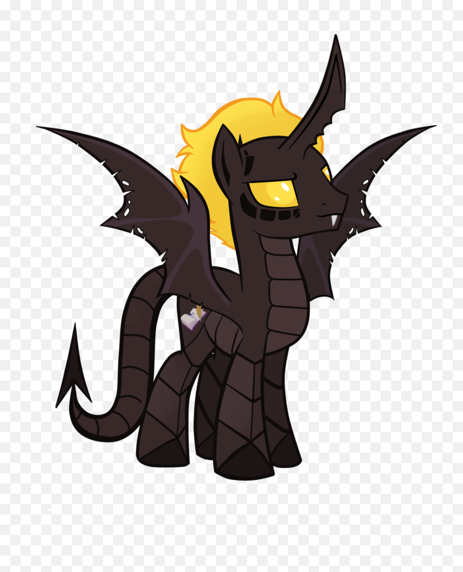 Horn Clipart Demon Horn - Demon Pony Oc Png Download Demon Pony Emoji,French Horn Emoji
