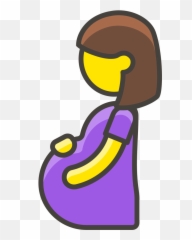 208 - Pregnant Woman Emoji Png