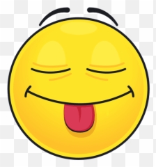 Cute Disgusted Emoticon - Emoticon Con La Lengua Afuera Emoji,Disgust Emoji