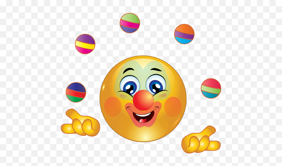 Scared Smiley - Circus Emojis,Emoji Scared