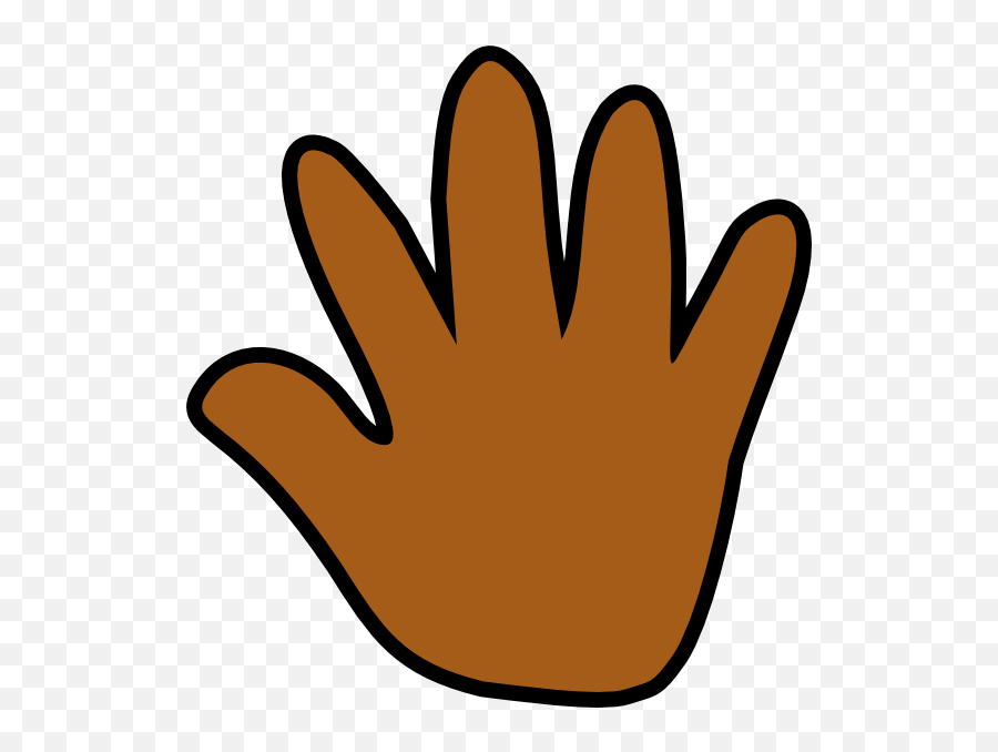 Clipart Hands African American Clipart - Red Right Hand Print Emoji,Brown Praying Hands Emoji