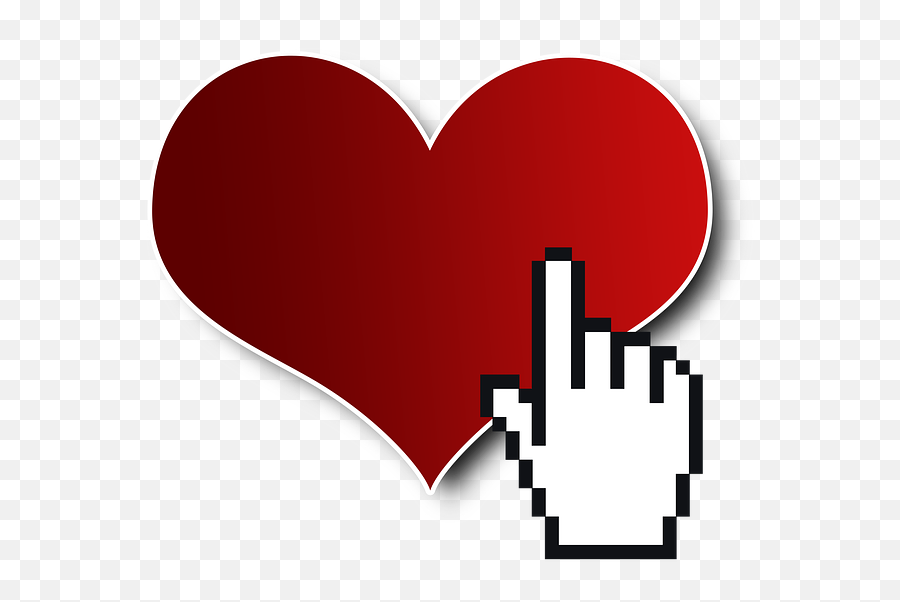 Cursor Click Heart - Hand Icon Emoji,Easter Emoticons Iphone