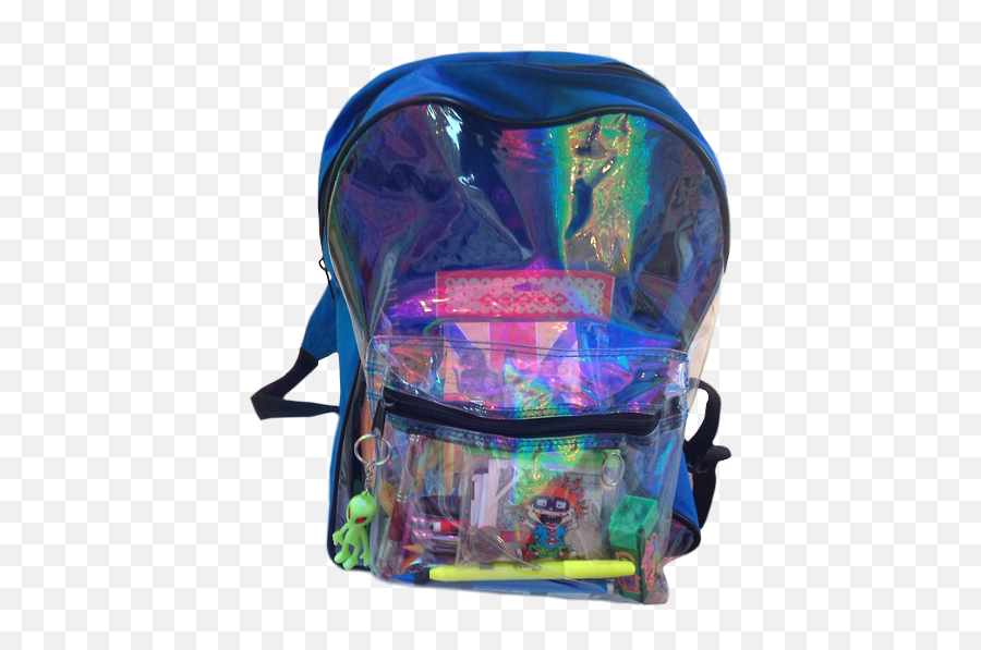 Bag Bags Backpack Plastic Transparent - Handbag Emoji,Hand And Backpack Emoji