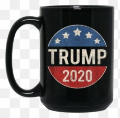 Donald Trump 2020 Retro Button Vintage - Donald Trump Keep America Great Emoji,Frog Coffee Mug Emoji