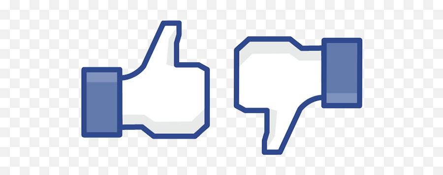 Facebook Dislike Clipart - Fb Like And Unlike Emoji,Facebook Dislike Emoticon