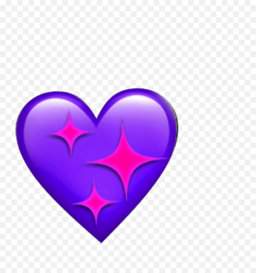 Popular And Trending Emojiphone Stickers On Picsart - Purple Heart Emoji Png,Emojios