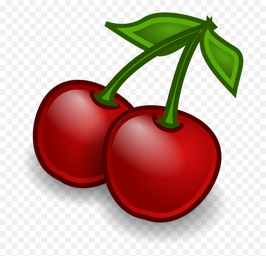 Cherry Tree Clipart - Cherry Fruits Clip Art Emoji,Cherries Emoji
