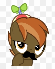 Beard vs mustache - Page 2 General Discussion MLP Forums Button Mash Png Emoji