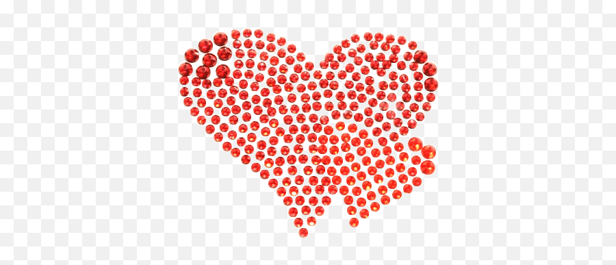 Red Hearts Sticker Bling Bling - Angus Glen Montessori Logo Emoji,Heart Eye Emoji Copy