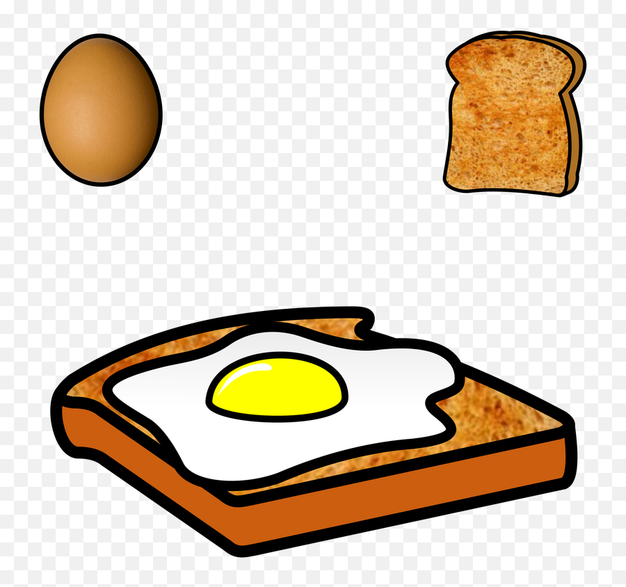 Picture - Egg On Toast Clipart Png Download Full Size Eggs On Toast Clipart Emoji,Easter Egg Emoji Iphone