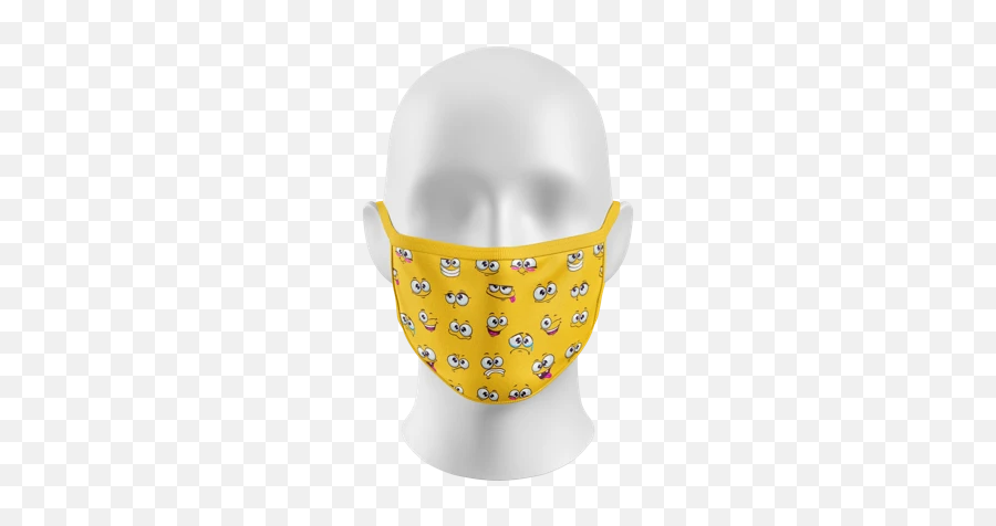 Konno Kourtesy Masks - Egg Cup Emoji,Starry Eyed Emoticon