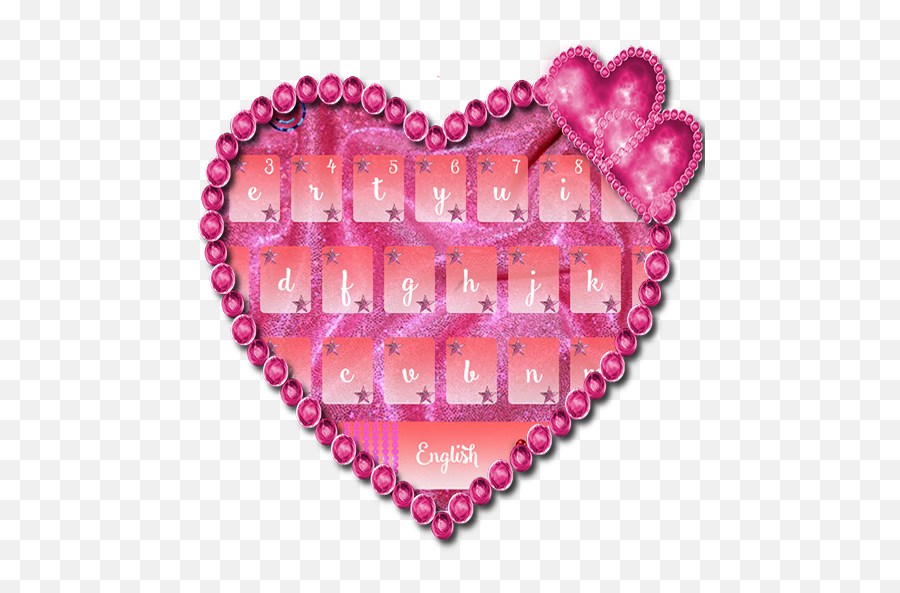 Glitter Heart Keyboard U2013 Apps Bei Google Play - Girly Emoji,Sparkling Heart Emoji