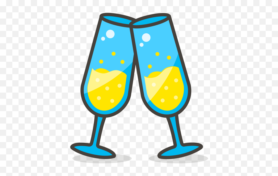 Juice Emoji Icon Of Colored Outline Style - Champagne Emoji,Juice Emoji